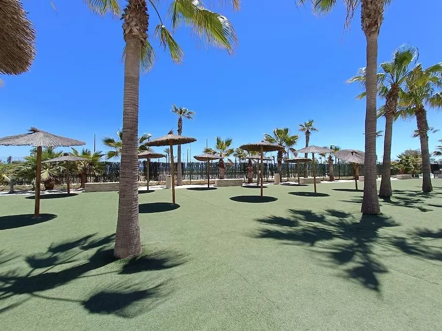Apartamento Mar Y Sal 12 Suites, Gran Terraza Con Vistas Al Mar, 2 Hab, Garaje Y Piscina Roquetas de Mar